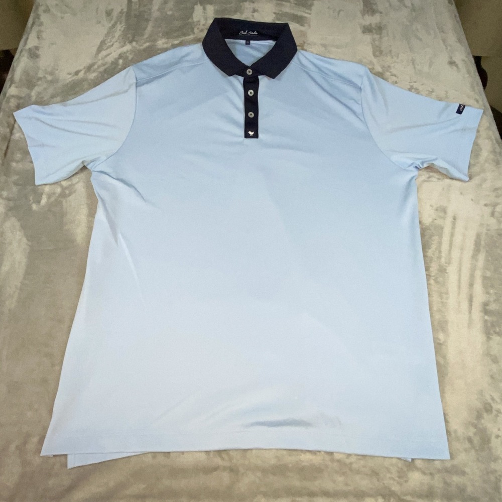 Bad Birdie Polo Mens XXL Blue  Performance Golf